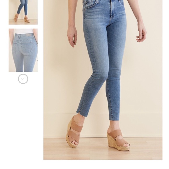 AG The Farrah Skinny Ankle High Rise MASC color - Picture 6 of 11